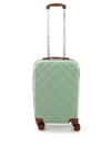 Bordlite 20” 8-Wheeler Spin Cabin Suitcase, Tea Green