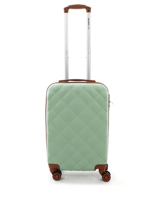 Bordlite 20” 8-Wheeler Spin Cabin Suitcase, Tea Green