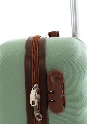 Bordlite 20” 8-Wheeler Spin Cabin Suitcase, Tea Green