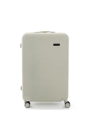 Bordlite 30” 8-Wheeler Spin Large Suitcase, Champagne