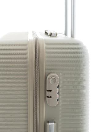 Bordlite 30” 8-Wheeler Spin Large Suitcase, Champagne
