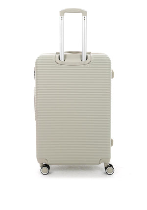 Bordlite 30” 8-Wheeler Spin Large Suitcase, Champagne