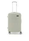 Bordlite 26” 8-Wheeler Spin Medium Suitcase, Champagne