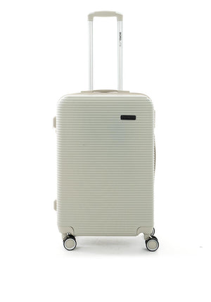Bordlite 26” 8-Wheeler Spin Medium Suitcase, Champagne