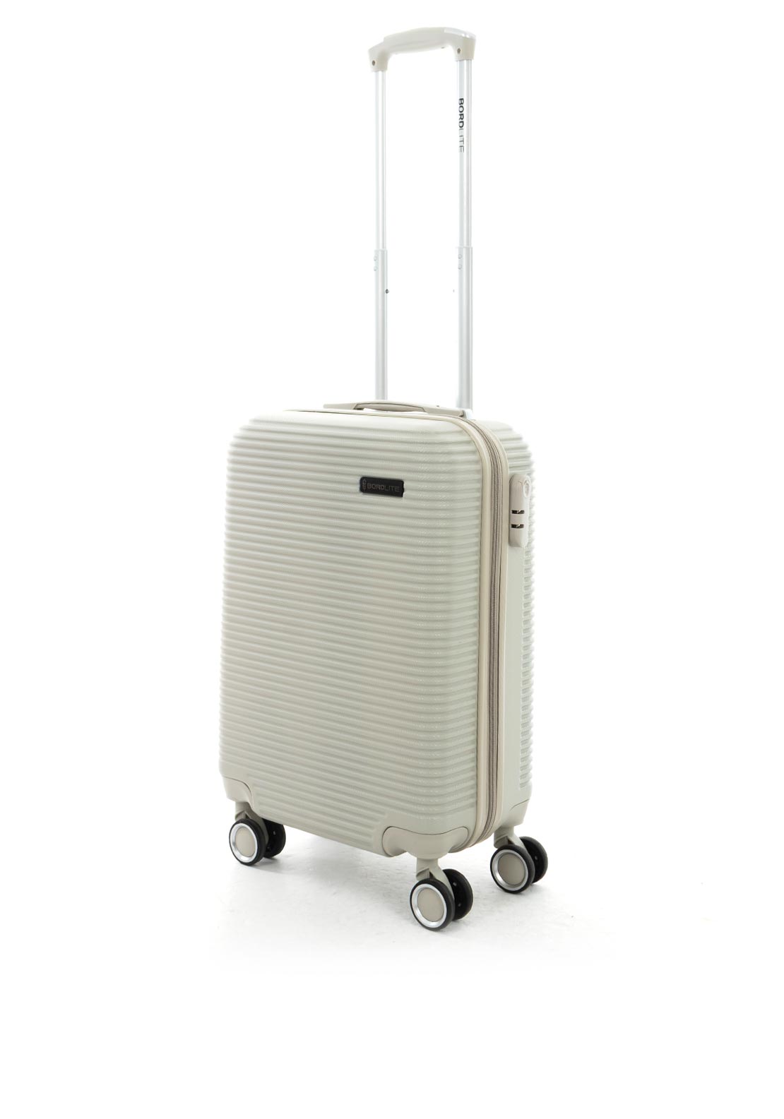 Bordlite 22” 8-Wheeler Spin Cabin Suitcase, Champagne