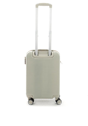 Bordlite 22” 8-Wheeler Spin Cabin Suitcase, Champagne