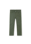 Mayoral Mini Boy Slim Fit Trouser, Green