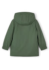 Mayoral Mini Boy Long Sleeve Hooded Raincoat, Green