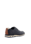 Brent Hikuai Casual Laced Shoe, French Blue