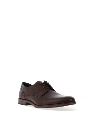 Brent Kirwee Formal Shoes, Walnut Brown