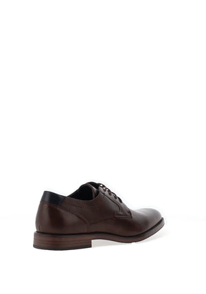 Brent Kirwee Formal Shoes, Walnut Brown
