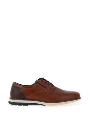Brent Normandy Casual Shoes, Cognac