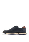 Brent Orewa Casual Laced Shoe, French Blue