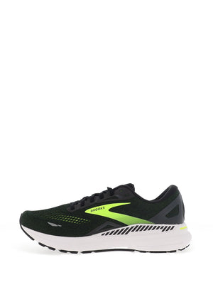 Brooks Men’s Adrenaline GTS 23 Running Shoes, Black & Hawaiian Ocean