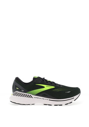 Brooks Men’s Adrenaline GTS 23 Running Shoes, Black & Hawaiian Ocean