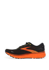 Brooks Mens Ghost 15 Running Shoes, Black & Red