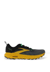 Brooks Men’s Cascadia 17 Running Shoes, Black & Lemon Chrome