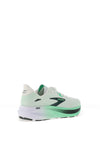 Brooks Ghost 18 Road Running Shoes, White & Green Multi