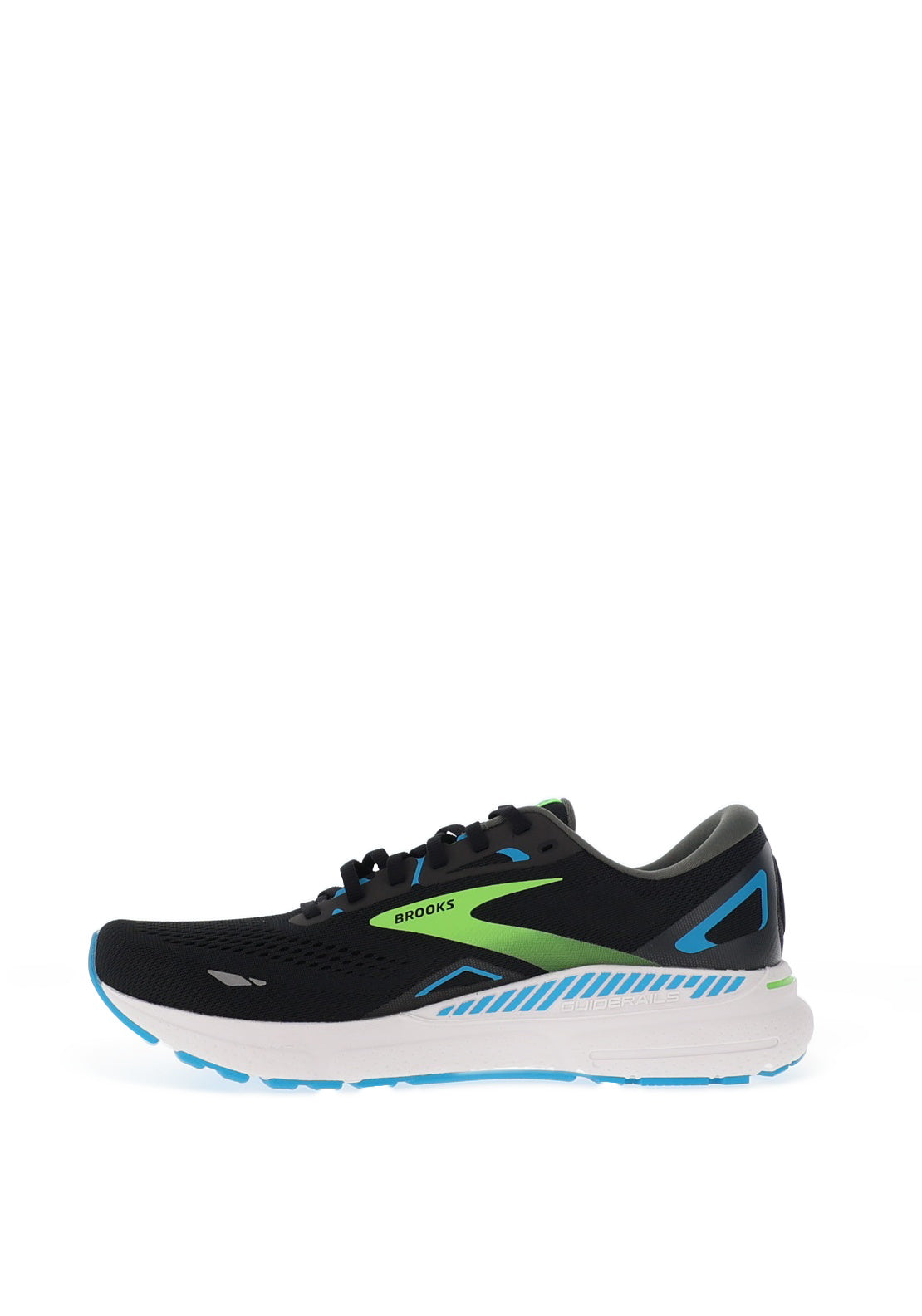 Brooks Adrenaline Mens GTS 23 Running Shoes, Black & Hawaiian Ocean