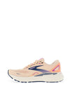 Brooks Womens Adrenaline GTS 23 Running Trainers, Apricot & Orchid