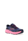 Brooks Womens Divide 5 GTX Running Trainers, Blue and Pink