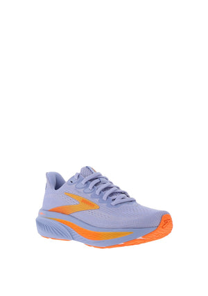Brooks Womens Ghost 17 Trainers, Blue & Orange