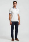 Bugatti Pocket Polo Shirt, White & Navy