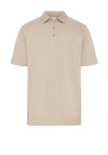 Bugatti Pocket Polo Shirt, Cream