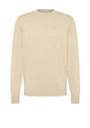 Bugatti Crew Neck Sweater, Sand