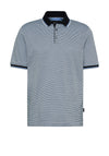 Bugatti Printed Polo Shirt, Blue