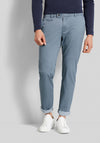 Bugatti Soft Touch Chinos, Chalk Blue