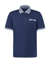 Bugatti Contrast Hem Polo Shirt, Marine