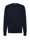 Bugatti Crew Neck Sweater, Navy