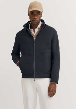 Bugatti Flexcity Lightweight Short Jacket, Navy