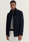 Bugatti Water Resistant Dual Layer Jacket, Navy