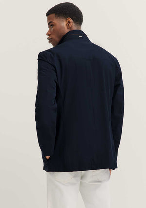 Bugatti Water Resistant Dual Layer Jacket, Navy