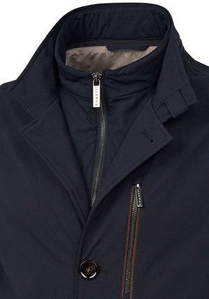 Bugatti Water Resistant Dual Layer Jacket, Navy
