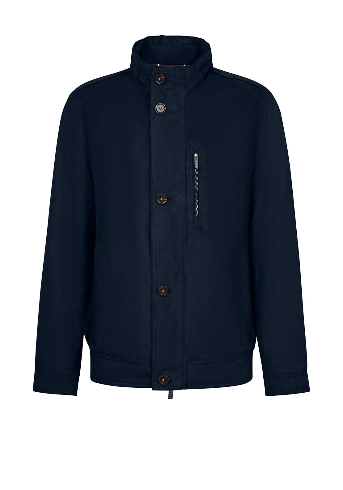 Bugatti Button Detail Jacket, Navy - McElhinneys