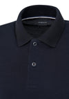 Bugatti Waffle Knit Polo Shirt, Navy