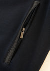 Bugatti Full Zip Knitted Jacket, Navy