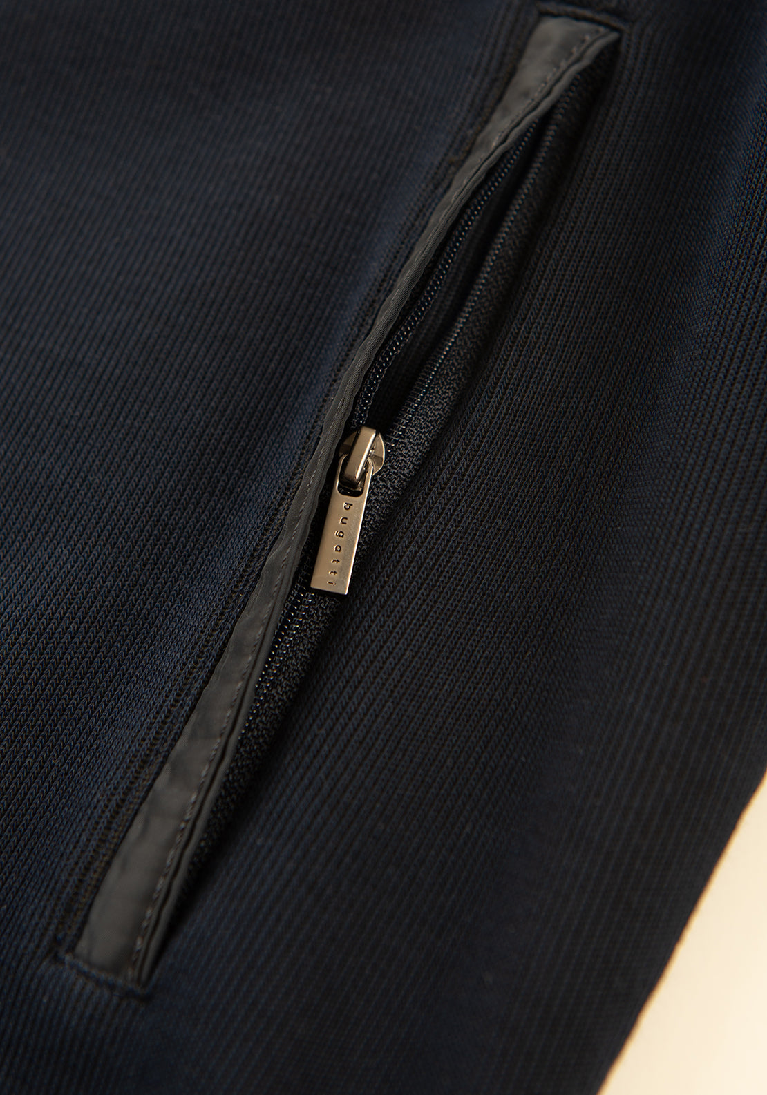Bugatti Full Zip Knitted Jacket, Navy