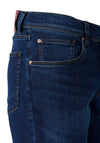 Bugatti Italian Denim Straight Leg Jeans, Blue