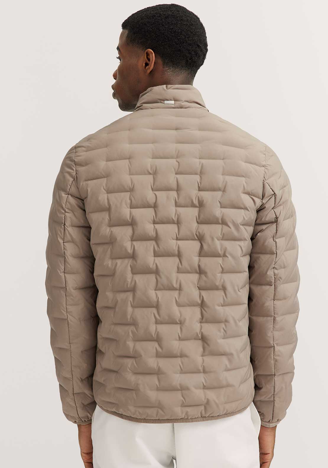 Bugatti Quilted Padded Jacket, Beige