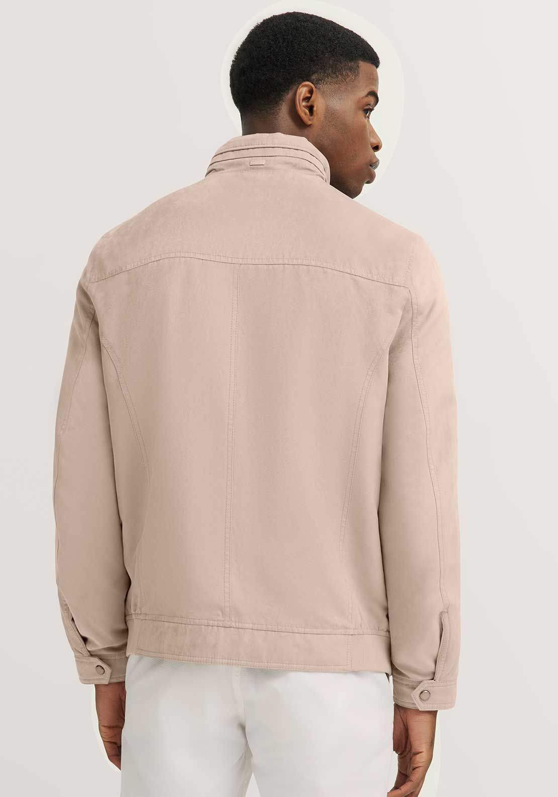 Bugatti Button Detail Jacket, Beige