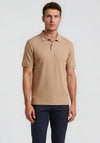Bugatti Mercerized Cotton Polo Shirt, Beige