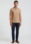 Bugatti Mercerized Cotton Polo Shirt, Beige
