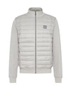 Bugatti Quilted Sweat Jacket, Stone