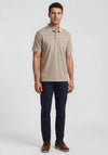Bugatti Pocket Polo Shirt, Greige