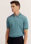 Bugatti Tipped Polo Shirt, Sea Green