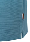 Bugatti Waffle Knit Polo Shirt, Sea Green